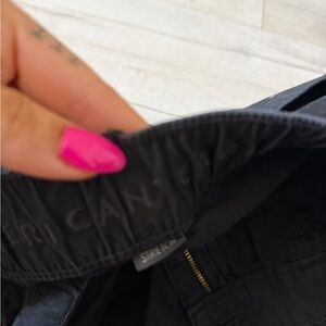 American Eagle Outfitters Women’s Black Straight Leg Jeans